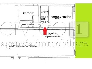Quadrilocale in Vendita a Venezia, 330'000&euro;, 48 m², arredato
