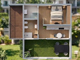 Monolocale in Vendita a Monza, 95'000&euro;, 35 m²