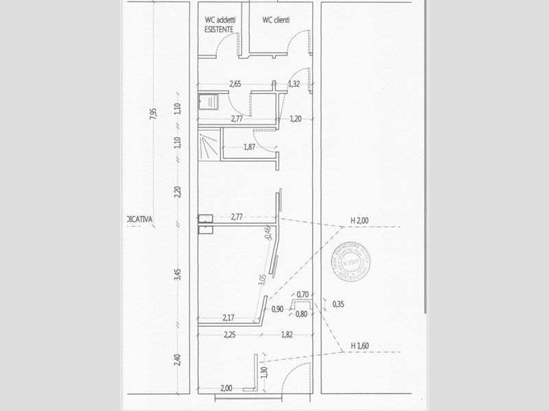 Trilocale in Affitto a Pescara, zona Porta Nuova, 450&euro;, 70 m²