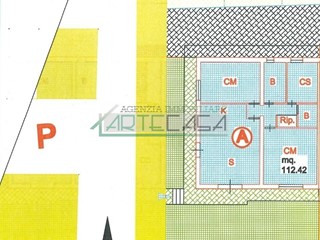 Quadrilocale in Vendita a Cascina, 285'000&euro;, 113 m²