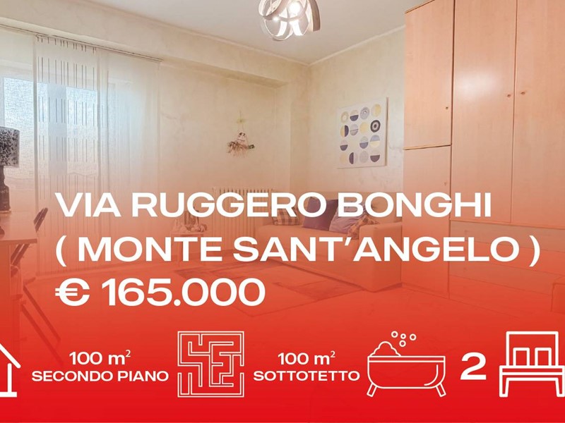 Appartamento in Vendita a Monte Sant'Angelo, 165'000&euro;, 100 m²