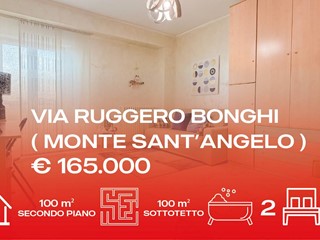 Appartamento in Vendita a Monte Sant'Angelo, 165'000&euro;, 100 m²