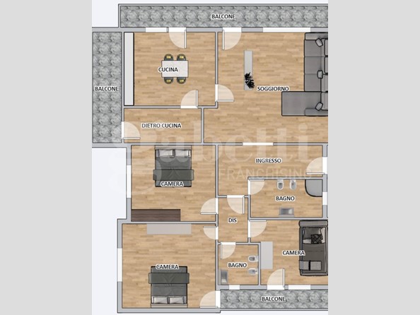 Appartamento in Vendita a Avezzano, 155'000&euro;, 170 m², con Box