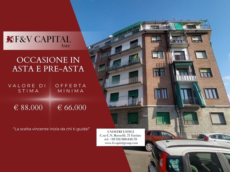 Trilocale in Vendita a Torino, 66'000&euro;, 63 m²