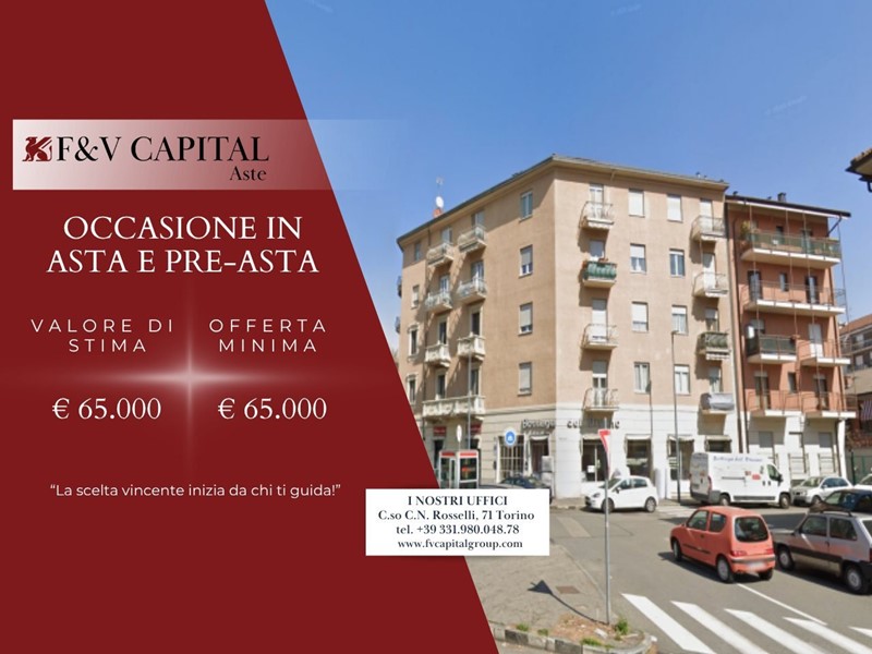 Trilocale in Vendita a Torino, 65'000&euro;, 64 m²