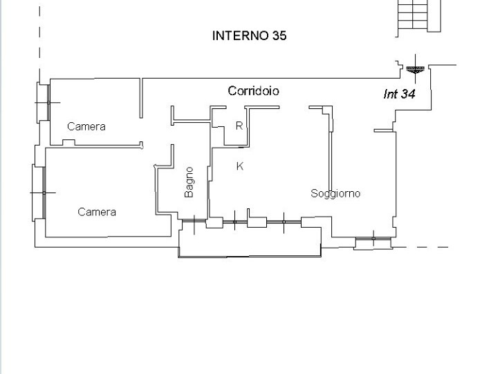 Appartamento in Vendita a Genova, zona Sampierdarena, 49'658&euro;, 92 m²