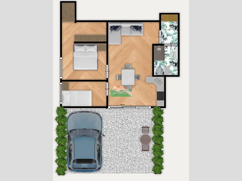 Trilocale in Vendita a Ravenna, 165'000&euro;, 59 m²