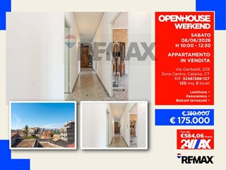 Appartamento in Vendita a Catania, 180'000&euro;, 120 m²