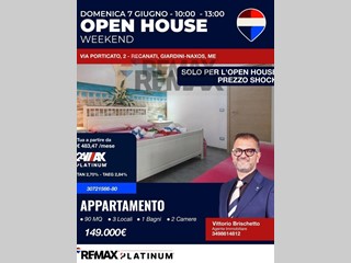 Trilocale in Vendita a Giardini Naxos, 149'000&euro;, 90 m²