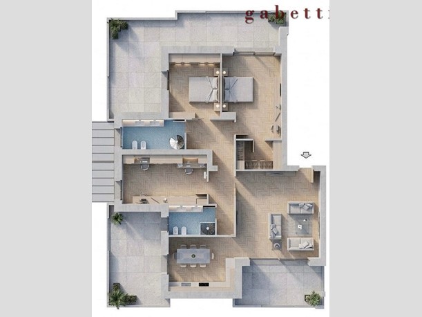 Attico in Vendita a Magenta, 697'000&euro;, 218 m²