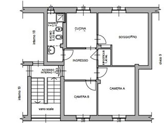 Appartamento in Vendita a Genova, 31'500&euro;, 68 m²