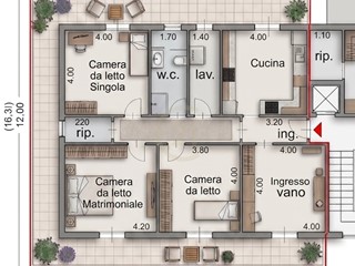 Quadrilocale in Vendita a Aci Catena, zona Semicentro, 110'000&euro;, 128 m²