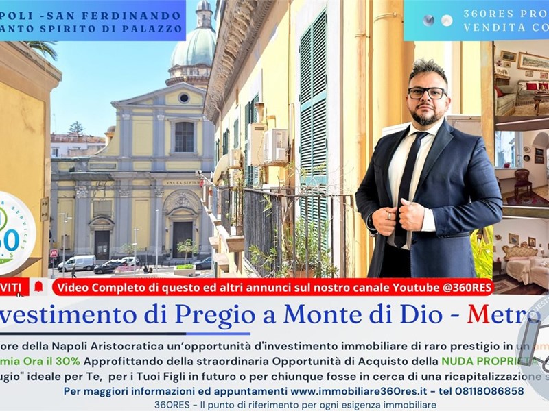 Trilocale in Vendita a Napoli, 385'000&euro;, 135 m²