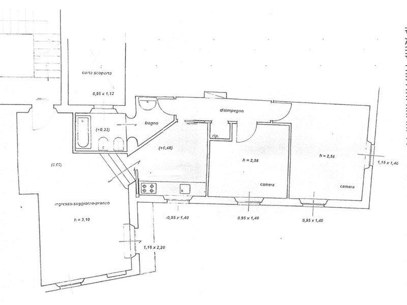 Quadrilocale in Vendita a Siena, 360'000&euro;, 85 m², arredato