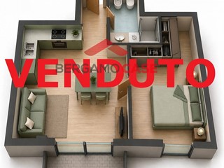 Bilocale in Vendita a Bergamo, 179'000&euro;, 46 m²