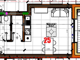Monolocale in Affitto a Buttigliera Alta, 480&euro;, 39 m², arredato