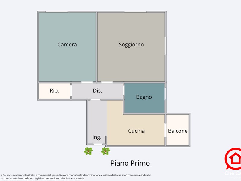 Bilocale in Vendita a Cervia, 180'000&euro;, 67 m², con Box