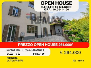Appartamento in Vendita a Mapello, 264'000&euro;, 114 m²