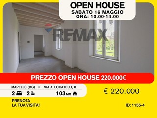 Appartamento in Vendita a Mapello, 220'000&euro;, 103 m²