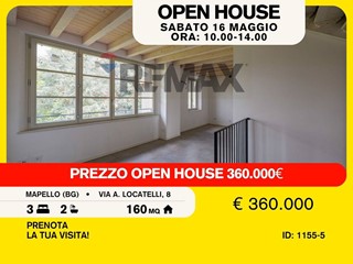 Appartamento in Vendita a Mapello, 360'000&euro;, 160 m²