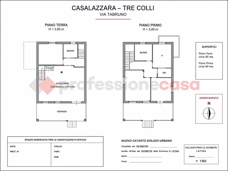 Quadrilocale in Vendita a Aprilia, 159'000&euro;, 160 m²