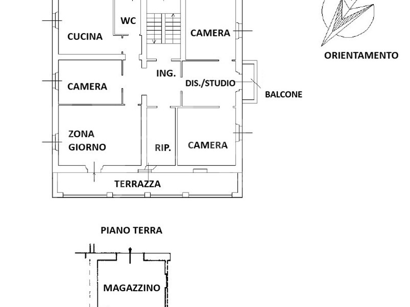 Appartamento in Vendita a Siena, 290'000&euro;, 148 m²