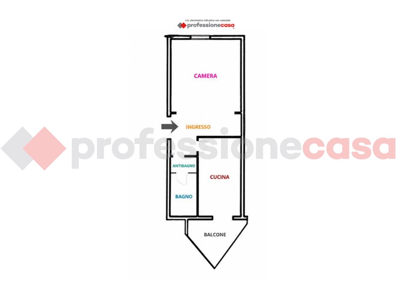 Bilocale in Vendita a Taranto, 35'000&euro;, 54 m²