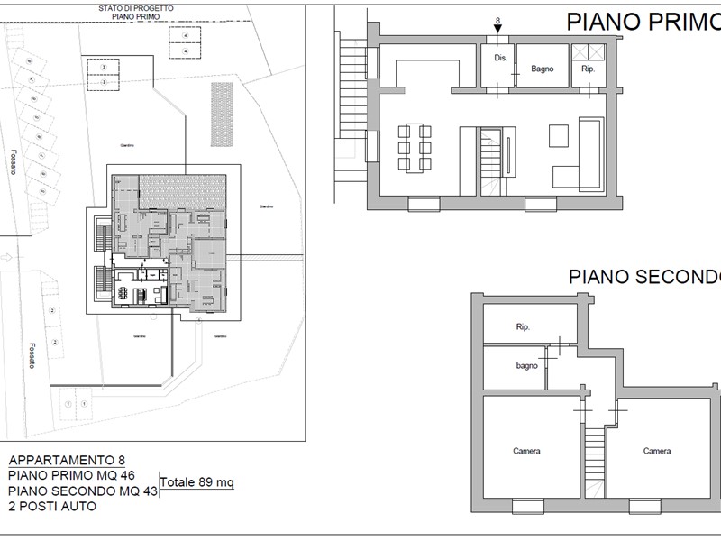Trilocale in Vendita a Livorno, 330'000&euro;, 90 m²