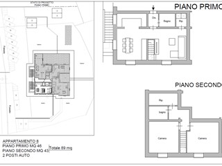 Trilocale in Vendita a Livorno, 330'000&euro;, 90 m²