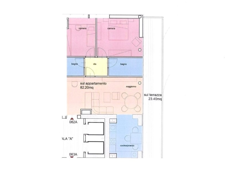 Quadrilocale in Vendita a Pisa, 350'000&euro;, 83 m²