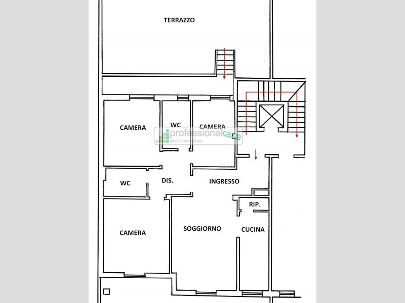 Appartamento in Vendita a Vasto, 155'000&euro;, 124 m²