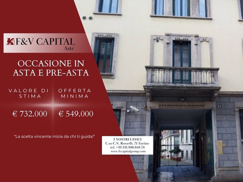 Bilocale in Vendita a Milano, 549'000&euro;, 114 m²