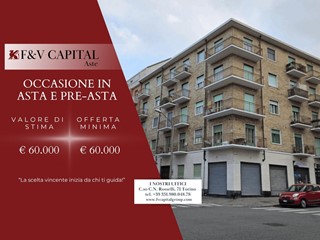 Bilocale in Vendita a Torino, 60'000&euro;, 50 m²
