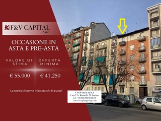 Trilocale in Vendita a Torino, 41'250&euro;, 53 m²