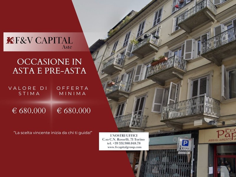 Appartamento in Vendita a Torino, 680'000&euro;, 227 m²