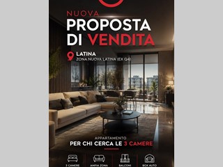 Quadrilocale in Vendita a Latina, 189'000&euro;, 89 m²
