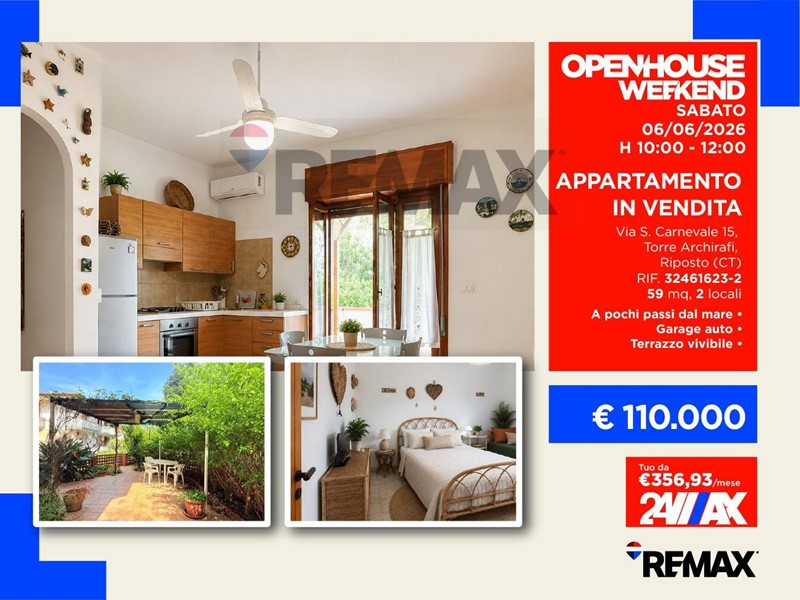 Bilocale in Vendita a Riposto, 110'000&euro;, 59 m²