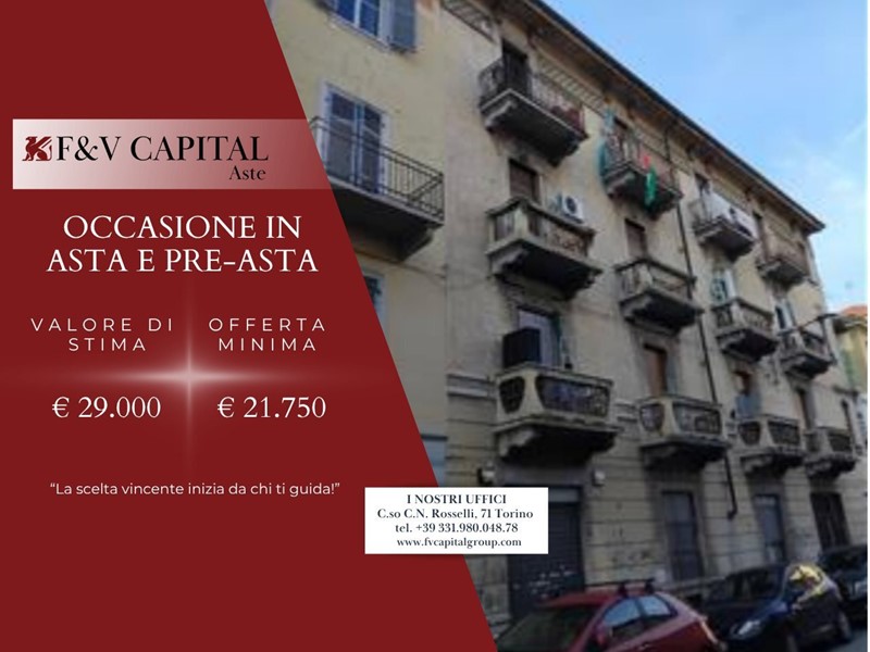 Bilocale in Vendita a Torino, 29'000&euro;, 63 m²