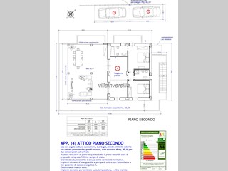 Attico in Vendita a Massa, zona Marina di Massa, 675'000&euro;, 150 m²