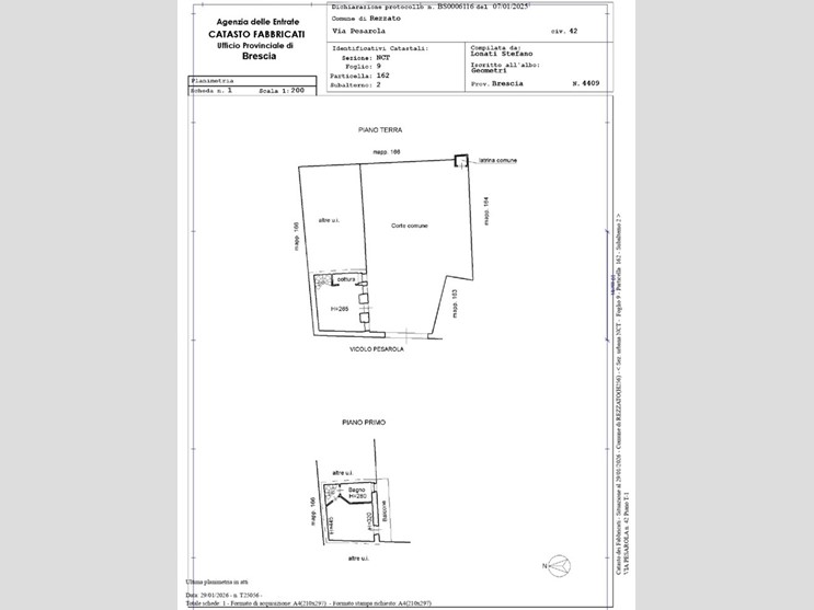 Bilocale in Vendita a Rezzato, 120'000&euro;, 53 m²