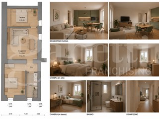 Trilocale in Vendita a Rivergaro, 130'000&euro;, 55 m²