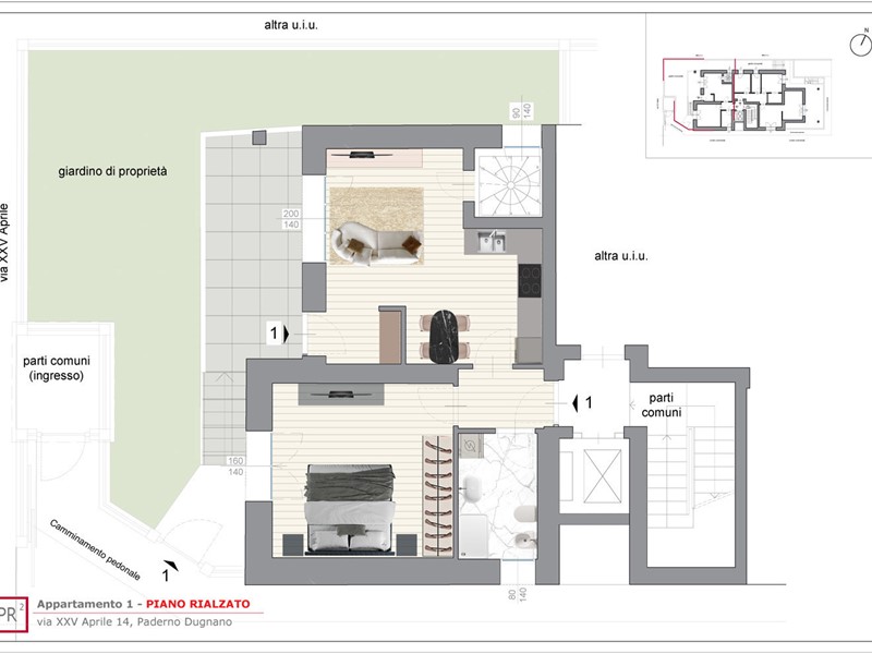 Trilocale in Vendita a Paderno Dugnano, 334'297&euro;, 111 m²