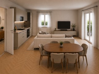 Trilocale in Vendita a Reggio Emilia, zona Ospedale, 285'000&euro;, 100 m², con Box