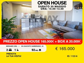 Trilocale in Vendita a Bergamo, 165'000&euro;, 92 m²
