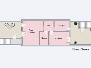 Trilocale in Vendita a Altidona, 200'000&euro;, 61 m², con Box