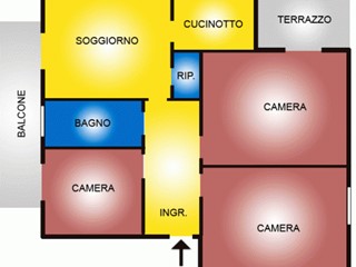 Quadrilocale in Affitto a Bologna, zona 09.San Donato, 1'300&euro;, 90 m², arredato