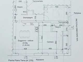 Trilocale in Vendita a Viareggio, 320'000&euro;, 90 m²