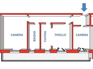 Appartamento in Vendita a Genova, zona Marassi, 72'000&euro;, 68 m²
