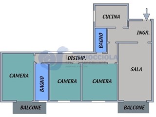 Appartamento in Vendita a Bologna, zona 03.Lame, 425'000&euro;, 138 m², arredato, con Box
