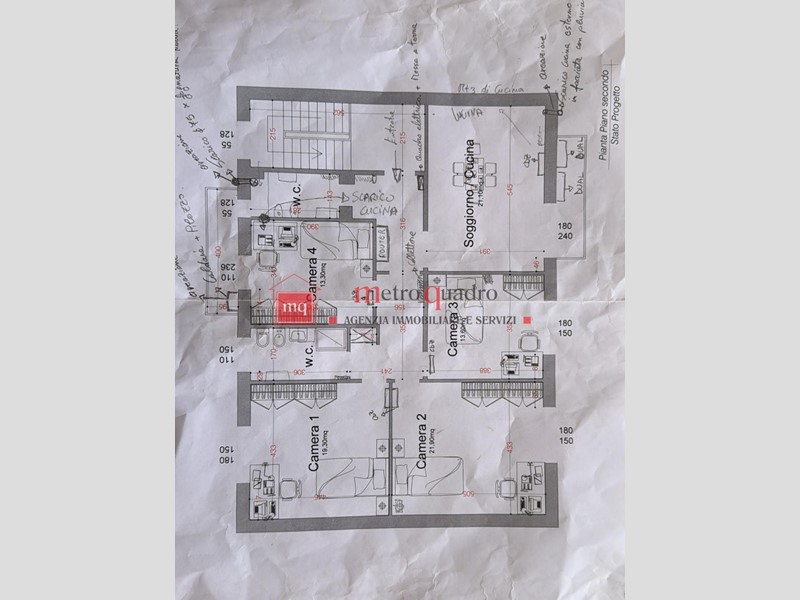 Appartamento in Affitto a Pisa, 1'600&euro;, 130 m², arredato